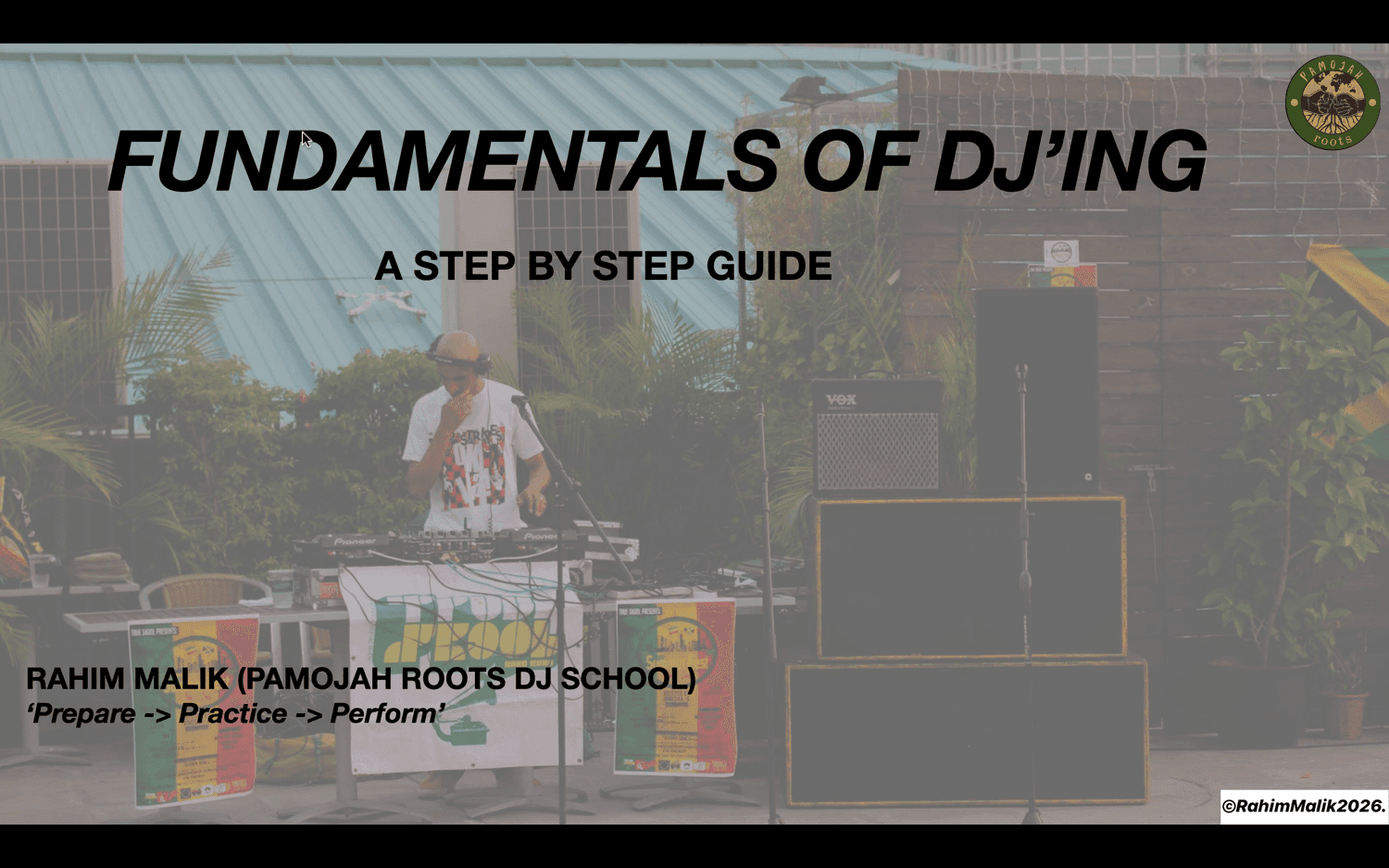 Fundamentos del DJing