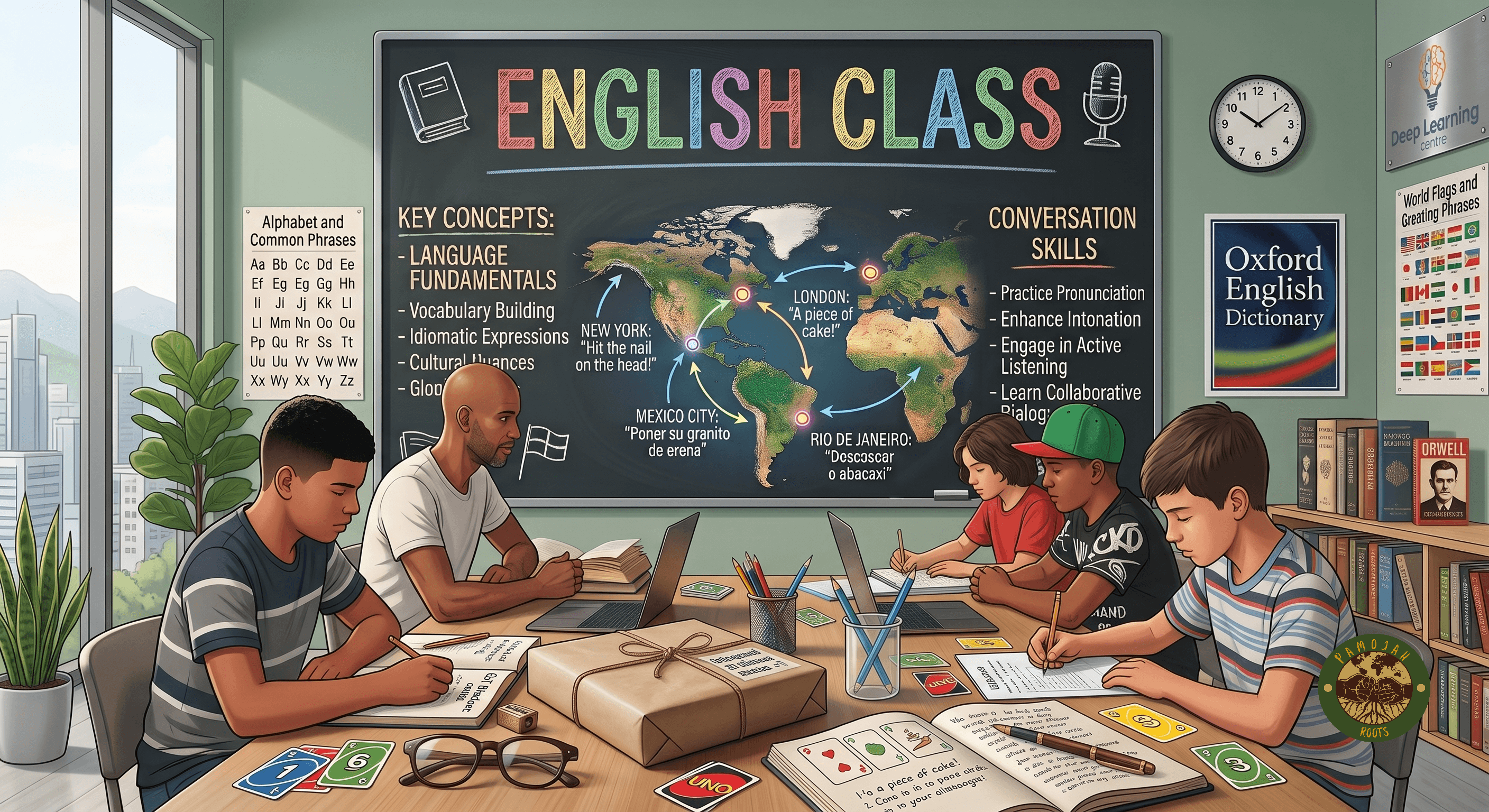 English Classes — PamoJah Roots